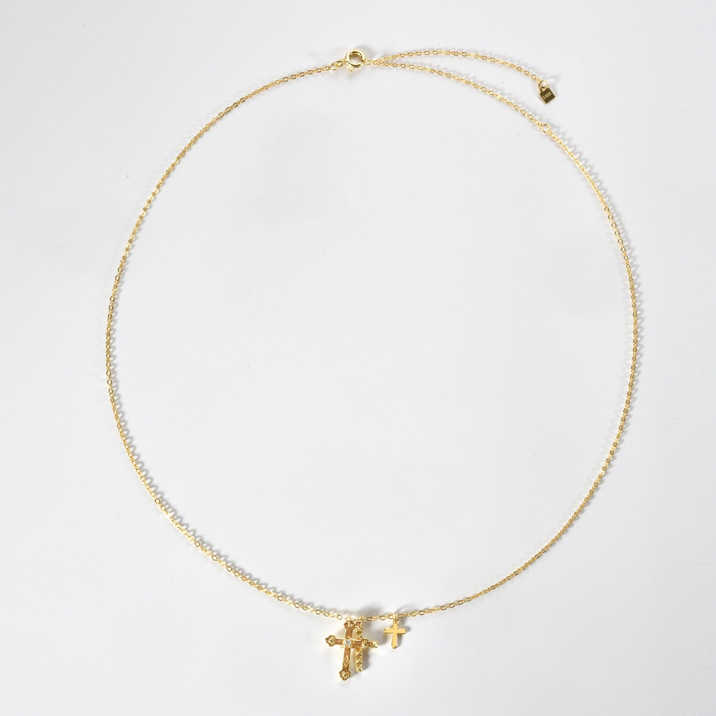 3X Cross necklace