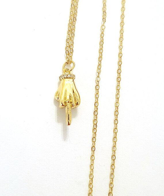 I’m Walkin Here Necklace