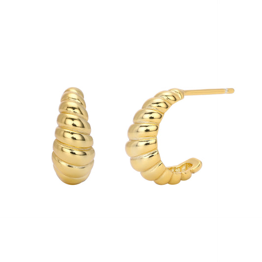 Croissant mini studs