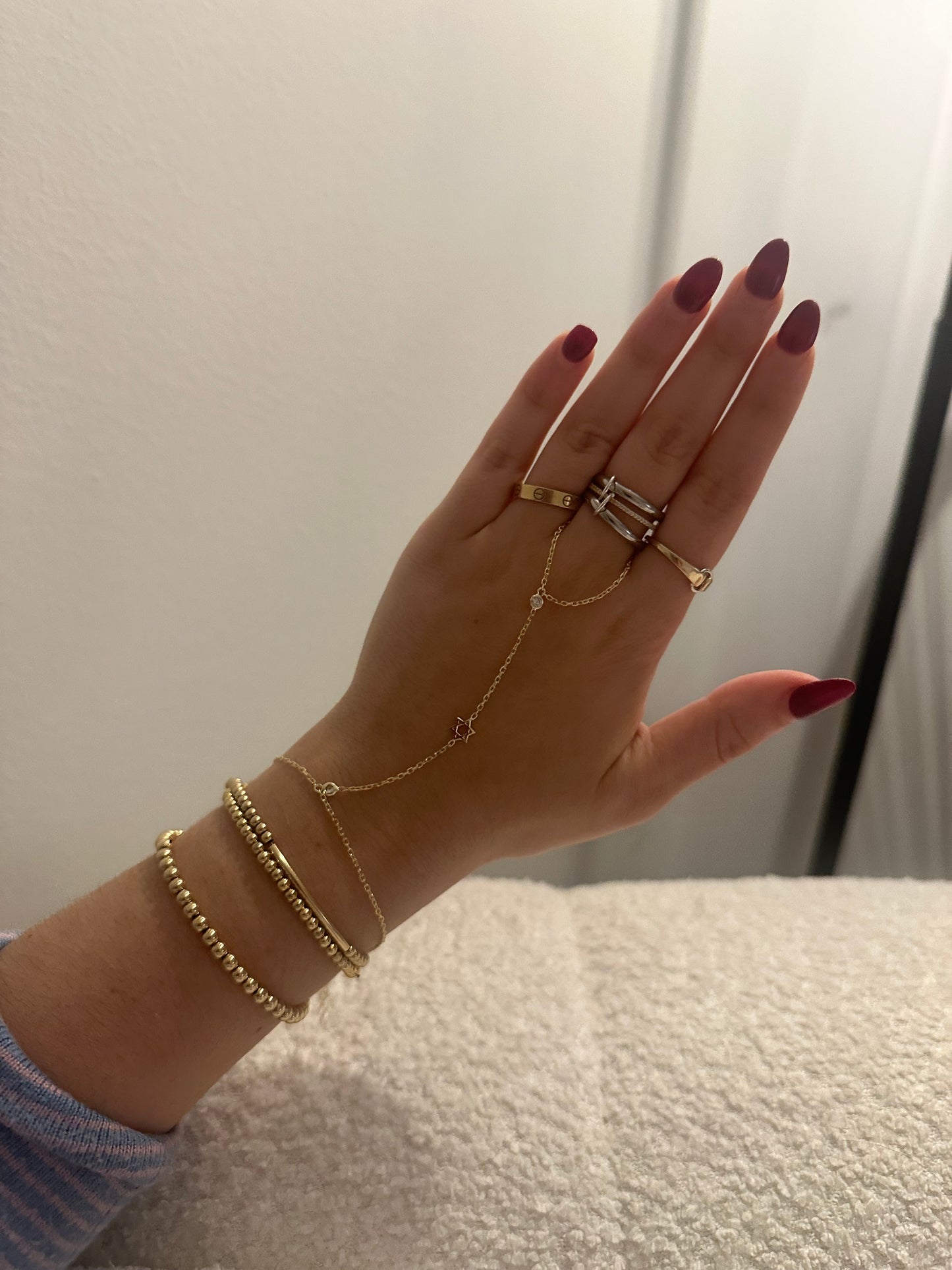Star Of David Handchain