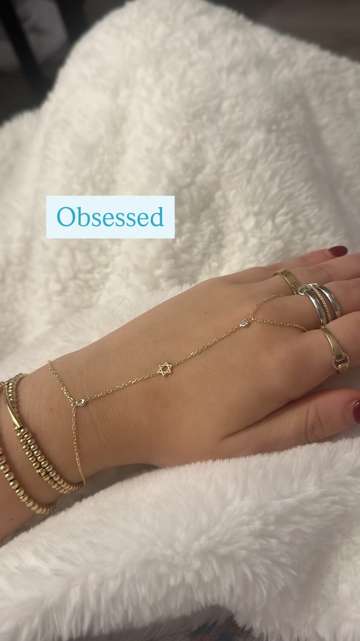 Star Of David Handchain