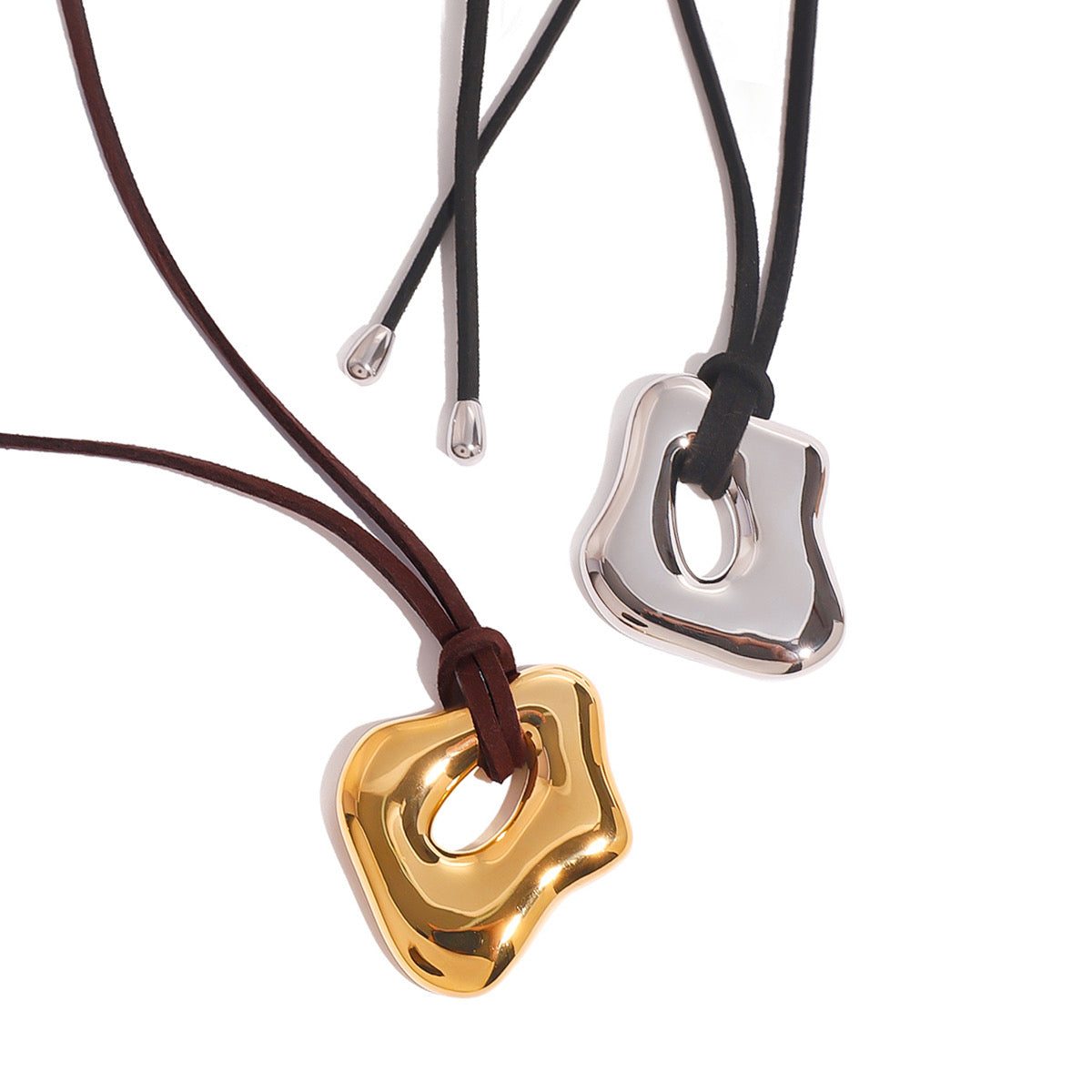 Leather Boldness Necklace