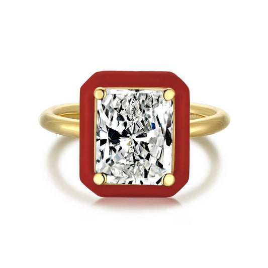 Chloe’s ruby red statement ring