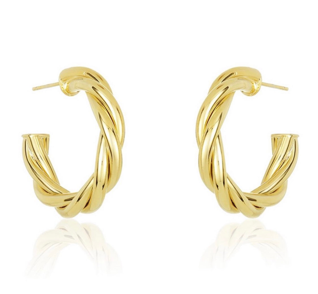 Twisted Rope Hoops