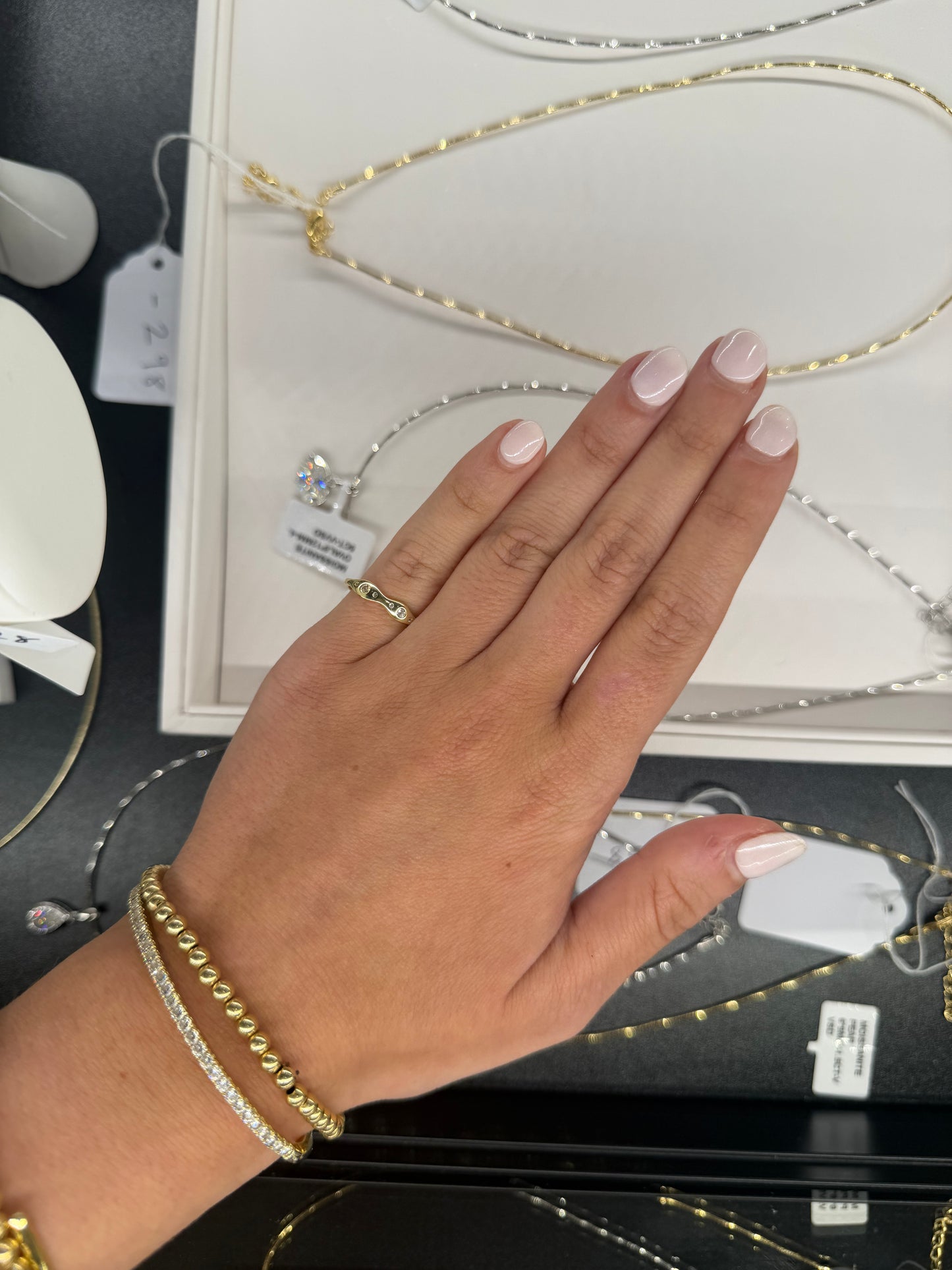 Wave Length Pinky Ring
