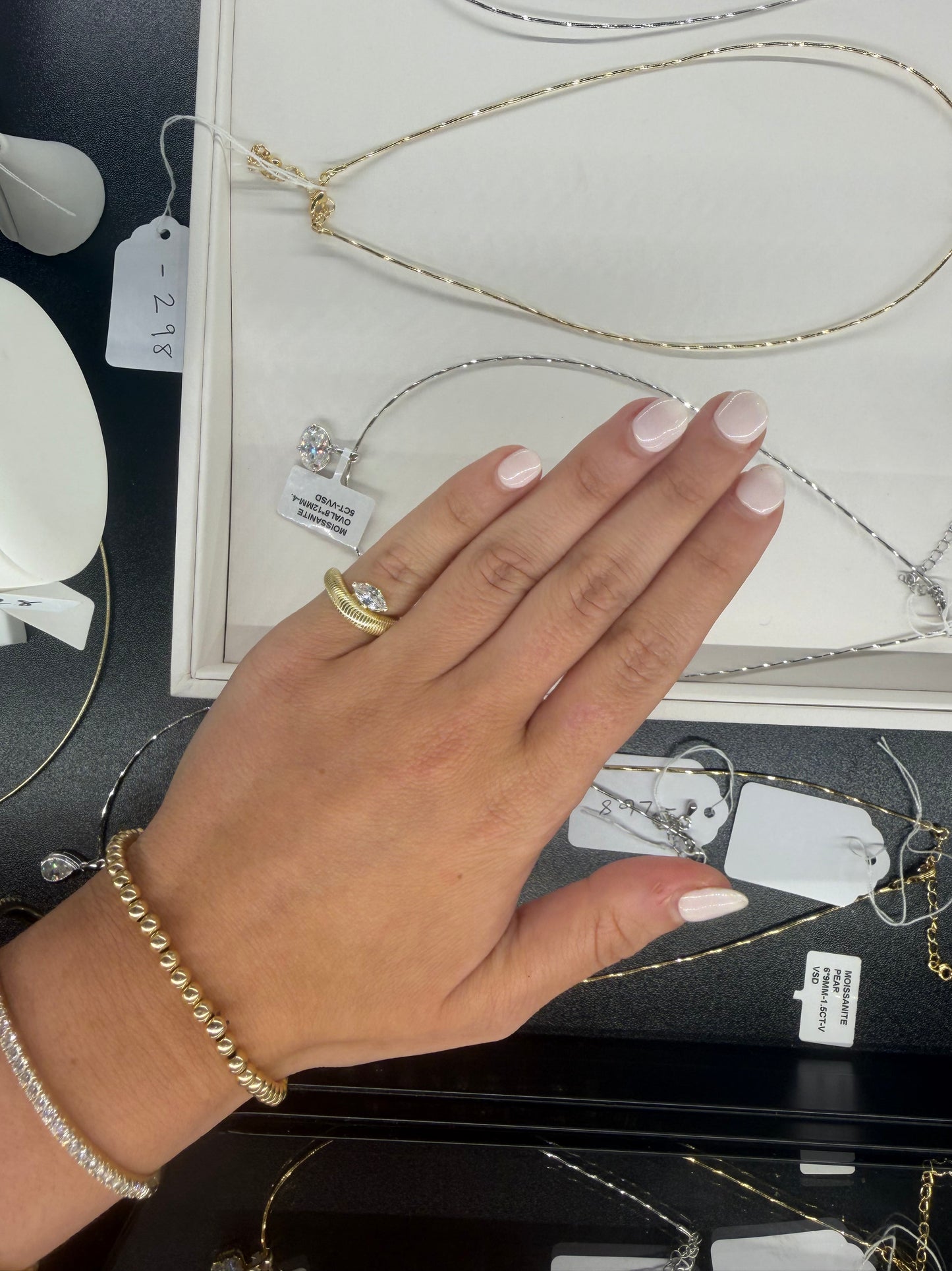 Tilted Pinky Ring