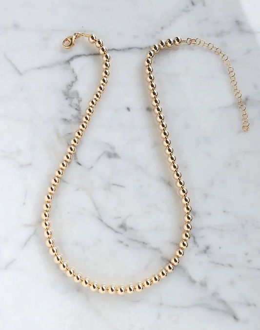 Gold Filled beaded Necklace