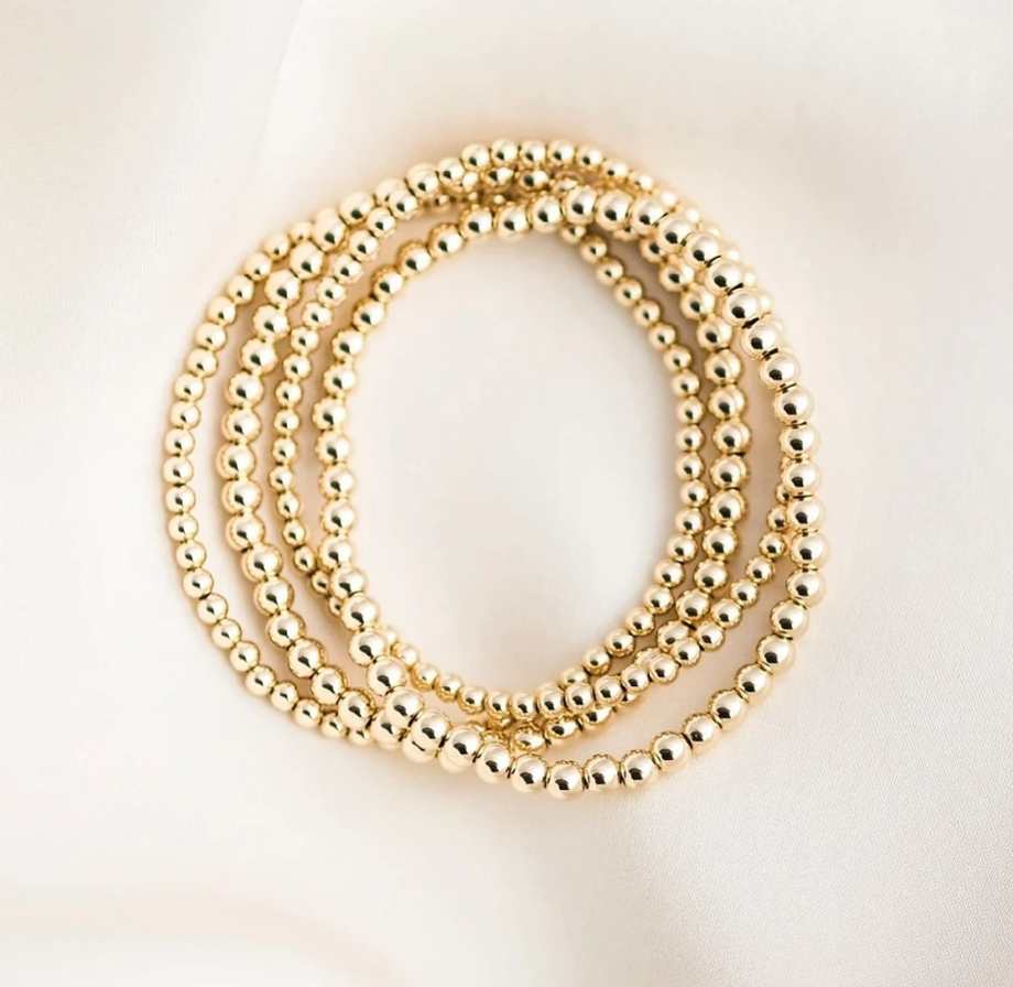 Gold Filled Beaded Bracelet