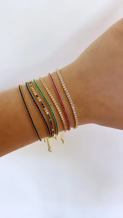 Paris Tennis Bracelet