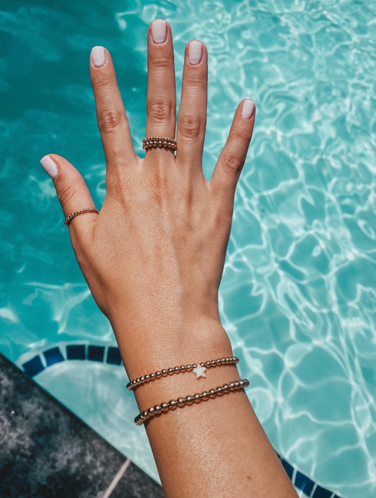 Gold Filled Beaded Ring