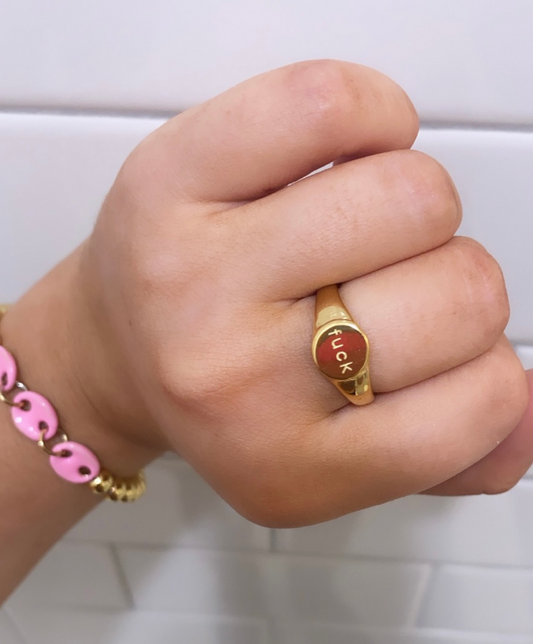 FUCK statement Ring