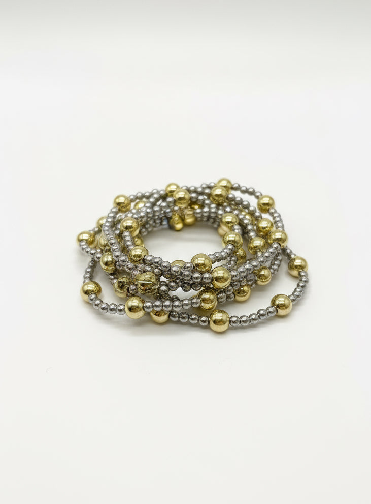 7 over 1 Beaded Bracelet