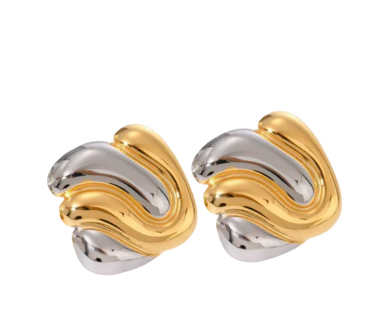 Manhattan Mix Metals Earrings
