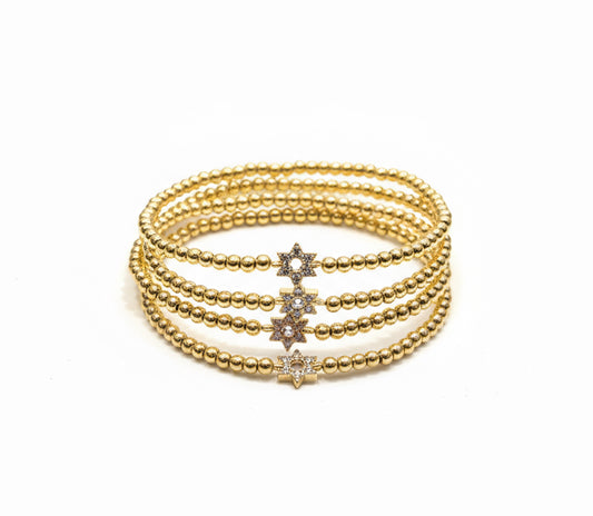 Jewish Star mini bracelet