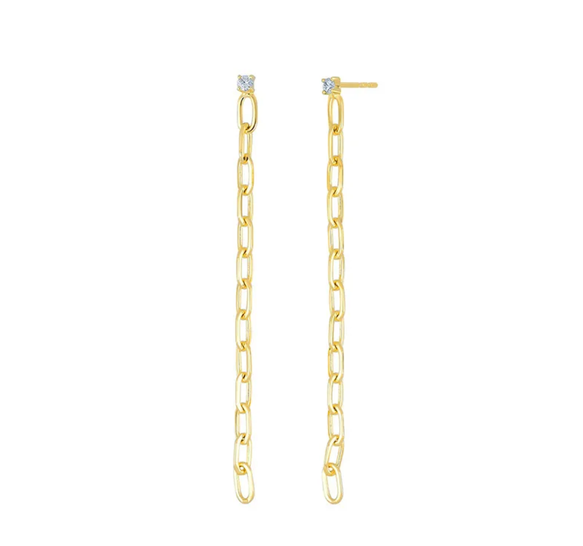 Rise drop earrings