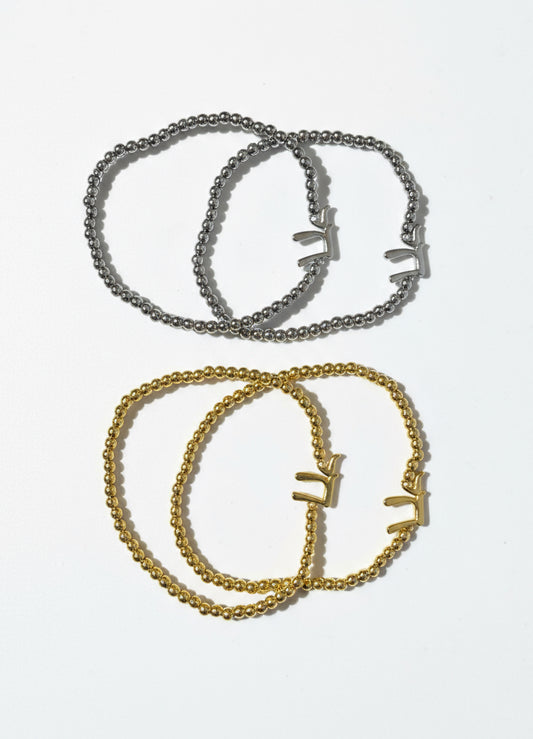 Chai beaded bracelet