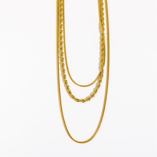 Rope Stack Necklace Set