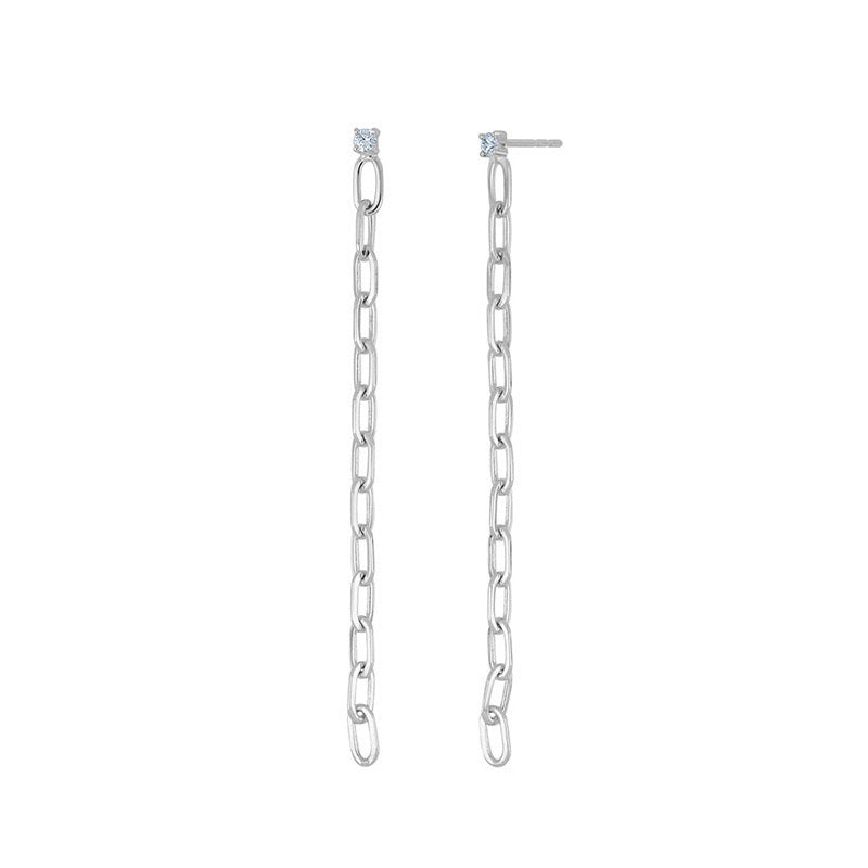 Rise drop earrings