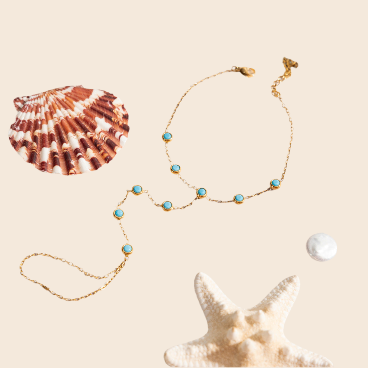 San Diego Drop Necklace / Handchain