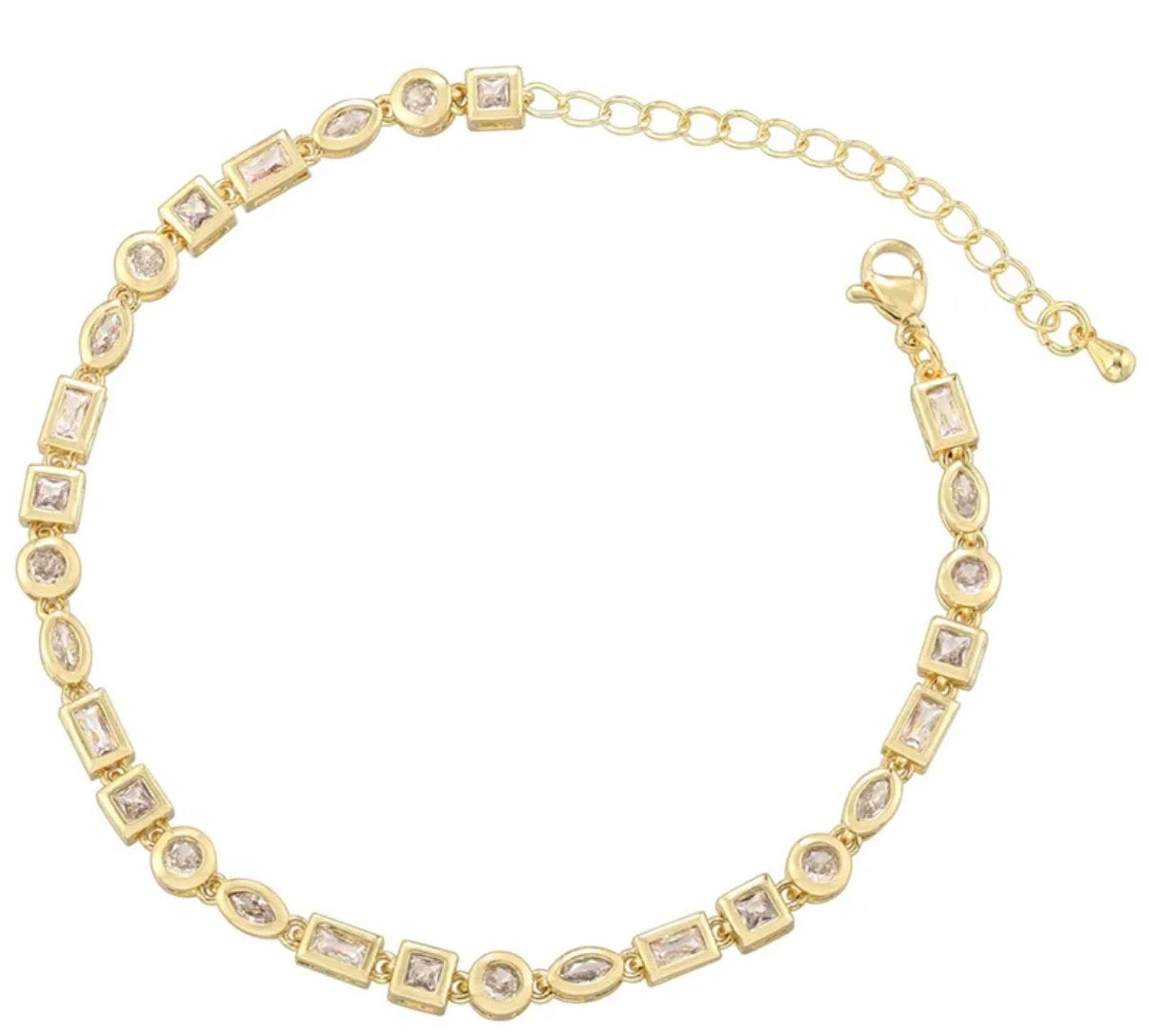 Main Character Tennis Necklace