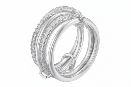 DBZ Silver Stack Ring