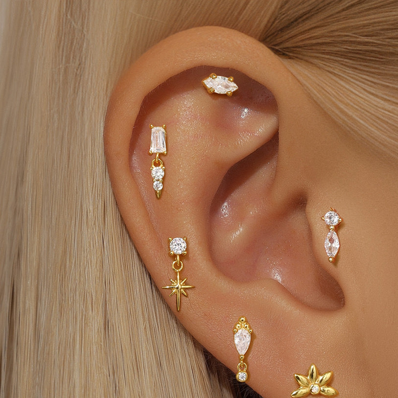Slide Cartilage single earring