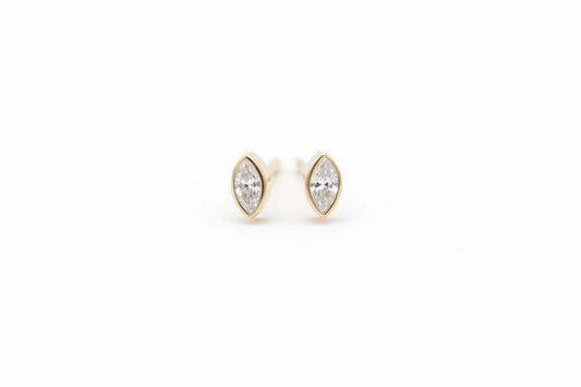 Bezel set mini studz