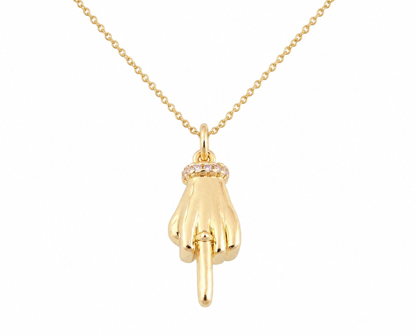 I’m walkin here necklace