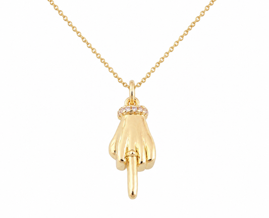 I’m walkin here necklace