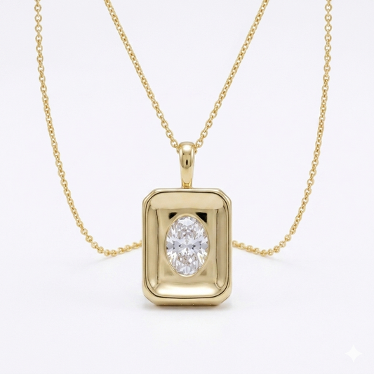 Diamond Incased Necklace