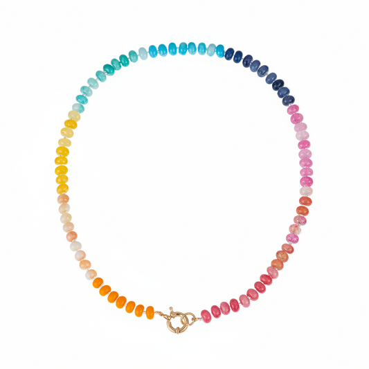 Rainbow Ombre Beadz Necklace