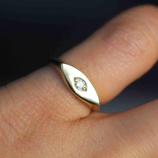 Pinkies up Pinky Ring