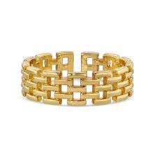 Cross stitch ring