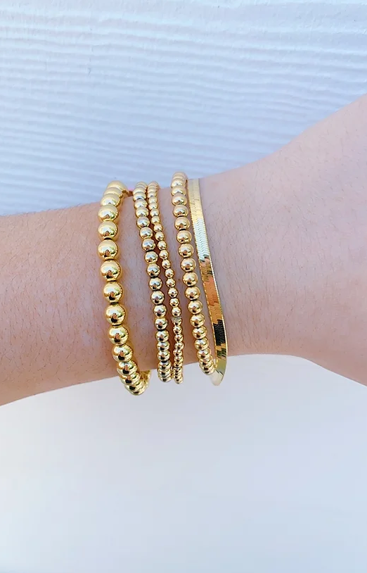 Gail Herringbone Chain Bracelet