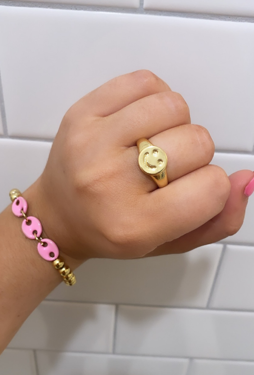 A Happy Touch Ring