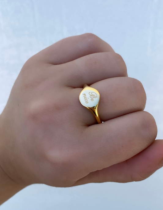 Is it that hard? Ring